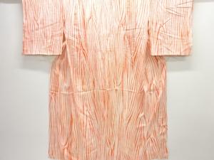 アンティーク　板締め絞り単衣長襦袢